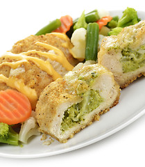 Image showing Stuffed Chicken Breasts