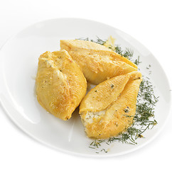 Image showing Pasta Shells Filled With Cheese