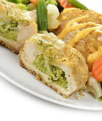 Image showing Stuffed Chicken Breasts