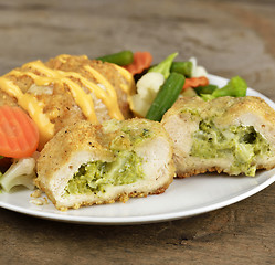 Image showing Stuffed Chicken Breasts
