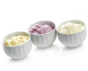 Image showing Yogurts