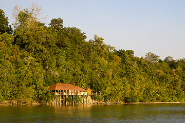 Image showing Beach bungalow