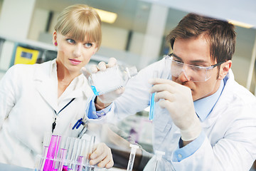 Image showing science people in bright lab