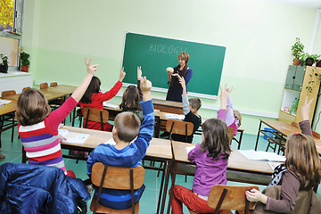 Image showing learn biology in school