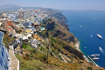 Image showing greece santorini