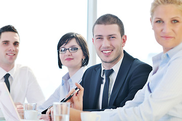 Image showing group of business people at meeting