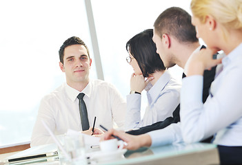 Image showing group of business people at meeting