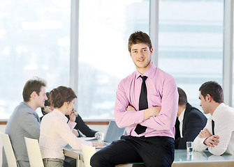 Image showing group of business people at meeting