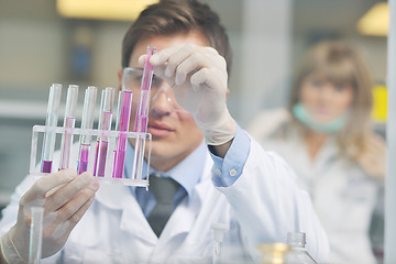 Image showing research and  science people  in laboratory