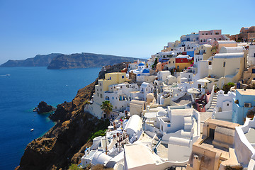 Image showing greece santorini