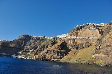 Image showing greece santorini