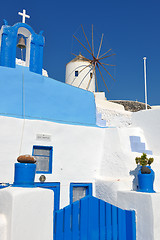 Image showing greece santorini