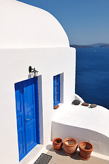 Image showing greece santorini