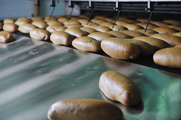 Image showing bread factory production