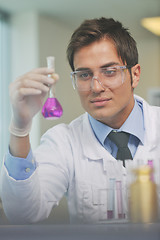 Image showing doctor scientist in labaratory