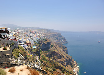 Image showing greece santorini