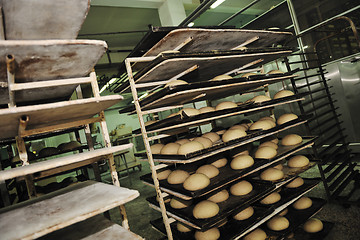 Image showing bread factory production