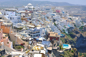 Image showing greece santorini