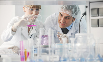 Image showing science people in bright lab