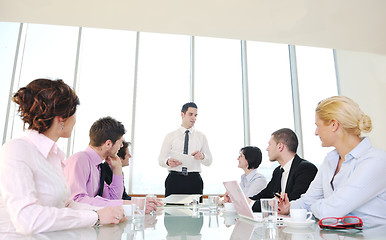 Image showing group of business people at meeting