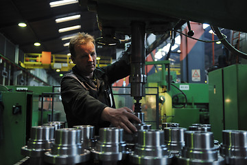 Image showing industry workers people in factory