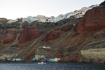 Image showing greece santorini