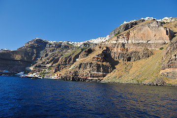 Image showing greece santorini