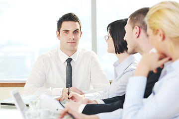 Image showing group of business people at meeting