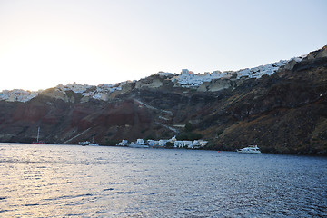 Image showing greece santorini