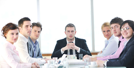 Image showing group of business people at meeting