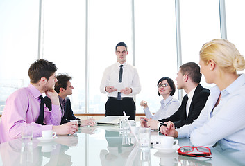 Image showing group of business people at meeting