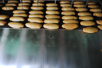 Image showing bread factory production