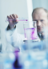 Image showing research and  science people  in laboratory