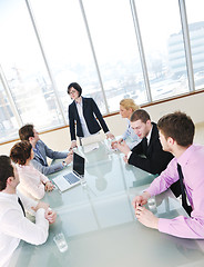 Image showing group of business people at meeting