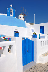 Image showing greece santorini