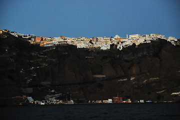 Image showing greece santorini