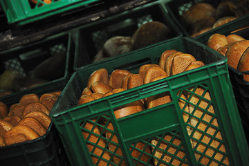 Image showing bread factory production