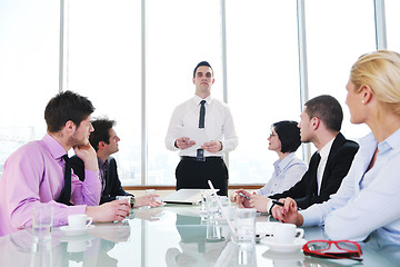 Image showing group of business people at meeting