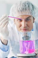 Image showing research and  science people  in laboratory