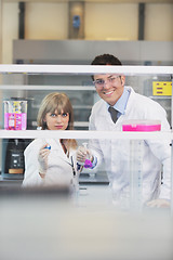 Image showing science people in bright lab