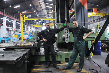 Image showing industry workers people in factory