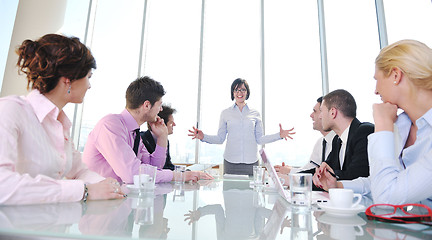 Image showing group of business people at meeting