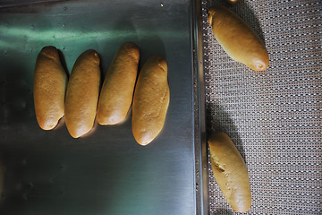 Image showing bread factory production