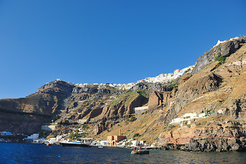 Image showing greece santorini