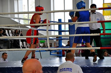 Image showing October 18, 2012, Russian Championship in boxing among women, the city of Orenburg