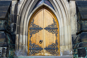 Image showing Ornate door
