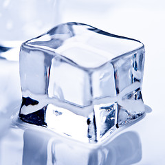 Image showing melting ice cube