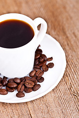 Image showing cup full of coffee