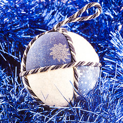 Image showing Handmade Christmas Balls