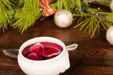 Image showing Christmas soup